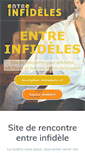 Mobile Screenshot of entreinfideles.net