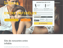 Tablet Screenshot of entreinfideles.net